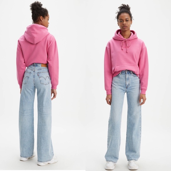 Levi's Denim - Levi’s Ribcage Wide Leg Jeans